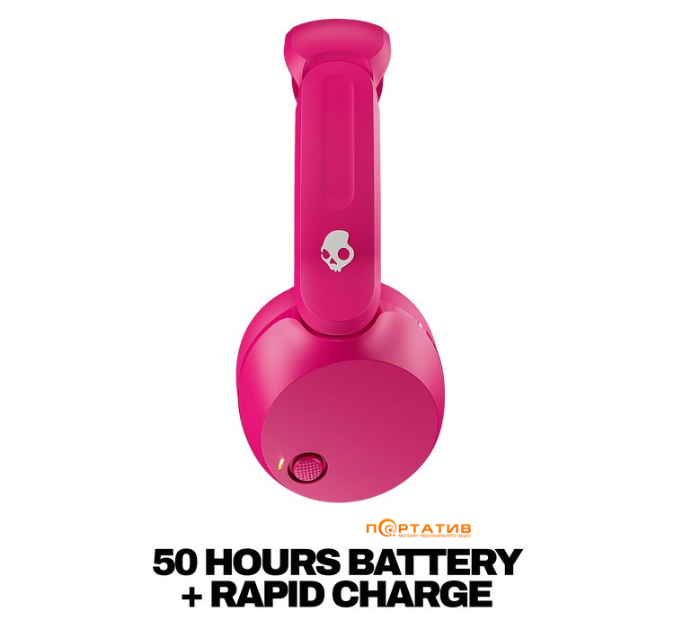 Навушники Skullcandy Icon 180 Crazy Pink (S5IEW-U046)