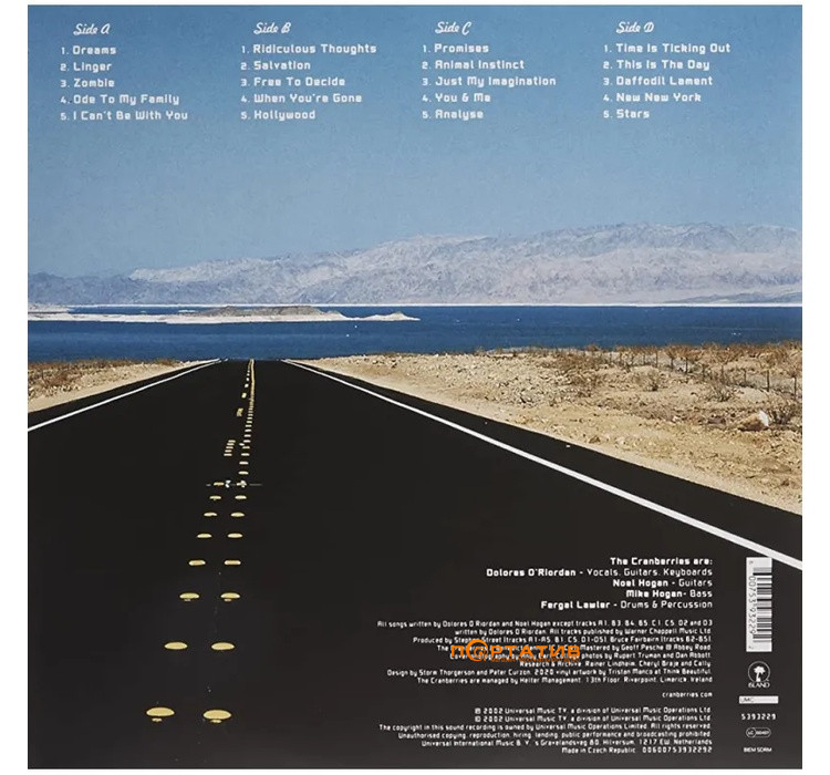 Вінілова платівка Cranberries - Stars: The Best Of 1992-2002 [2LP]