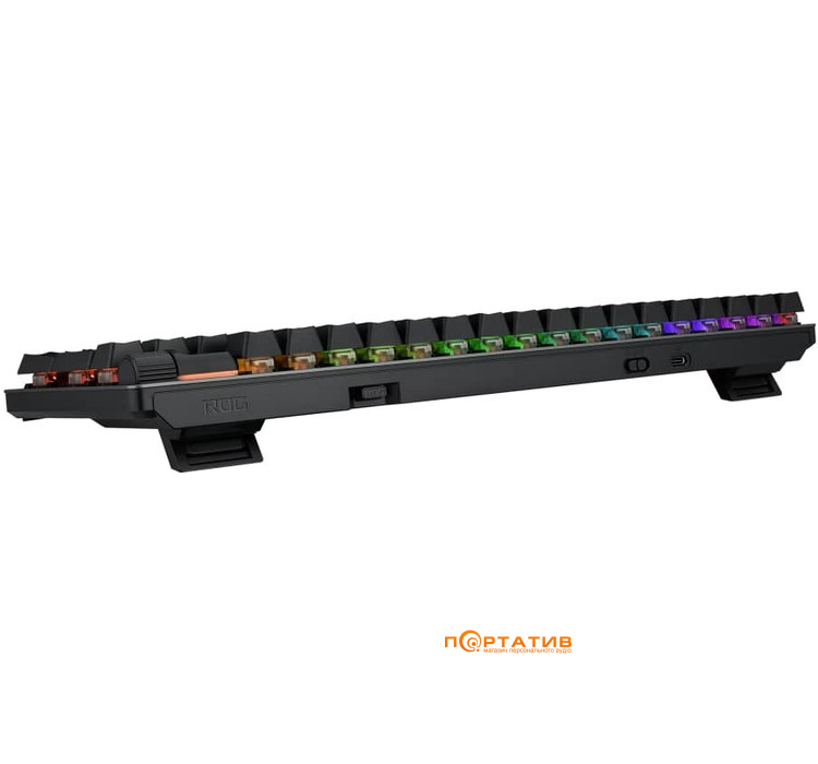 Игровая клавиатура ASUS ROG Strix Scope II RX Optical Wireless EN RGB Black (90MP03S0-BKUA20)
