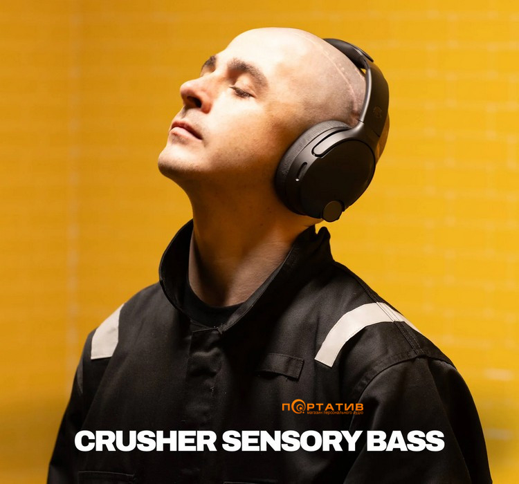 Навушники Skullcandy Crusher 1080 ANC True Black (S6CNW-U740)