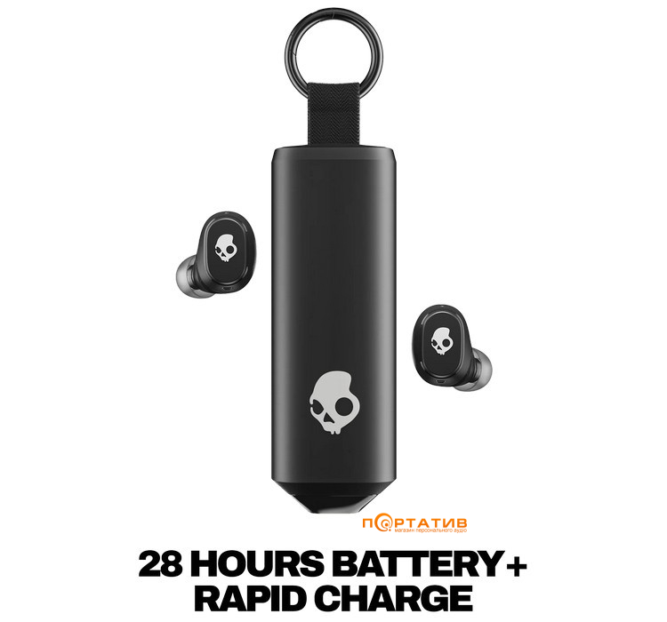Навушники Skullcandy DIME 360 Pea Shape Black (S2DPW-T740)