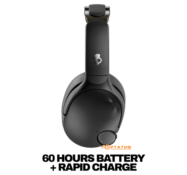 Навушники Skullcandy Crusher 1080 ANC True Black (S6CNW-U740)