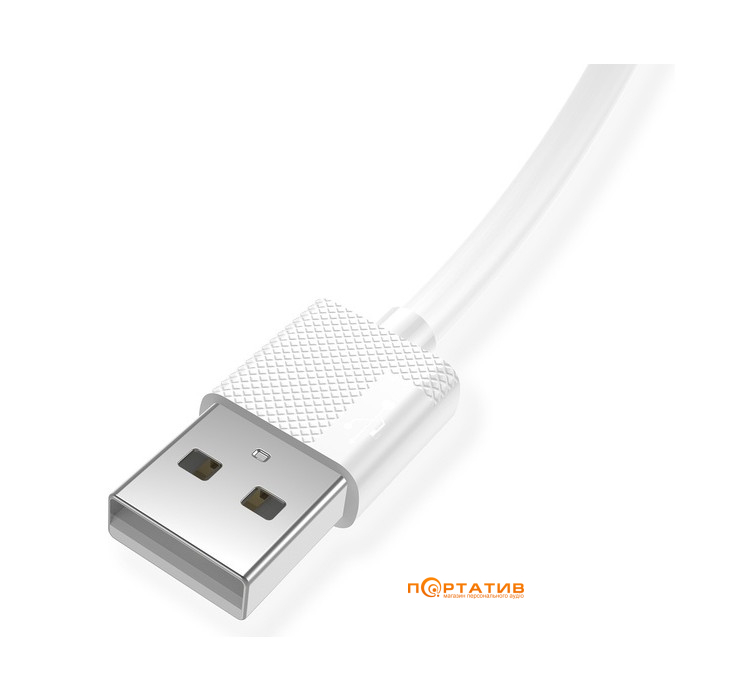 Кабель T-Phox Nets T-L801 Lightning - 0.3m White