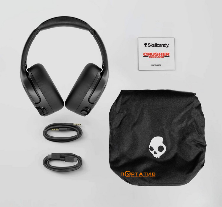 Навушники Skullcandy Crusher 1080 ANC True Black (S6CNW-U740)