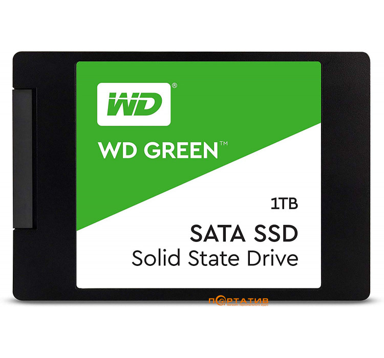 WD SSD 1TB Green 2.5 SATAIII 3D TLC (WDS100T2G0A)