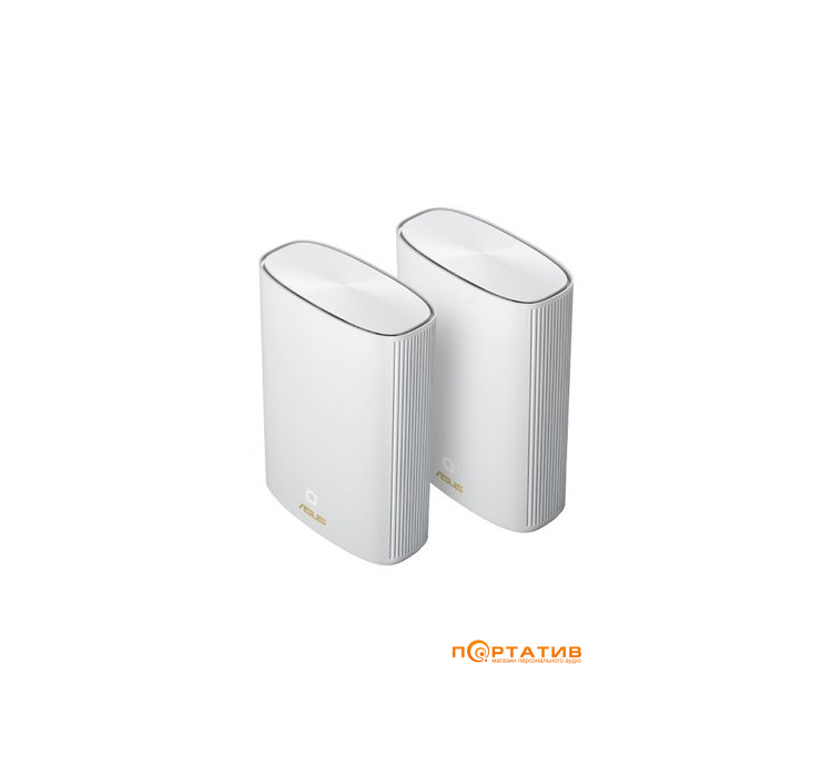 Маршрутизатор ASUS ZenWiFi AX Hybrid XP4 2PK AX1800 White (XP4-2PK-WHITE)