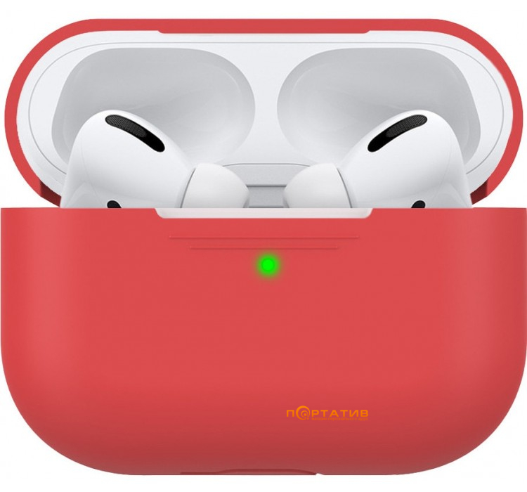 AHASTYLE Silicone Case for Apple AirPods Pro Red (AHA-0P300-RED)