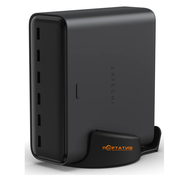 Зарядний пристрій Satechi ChargeView 240W Desktop Charger Black (ST-C6CV240C-EU)