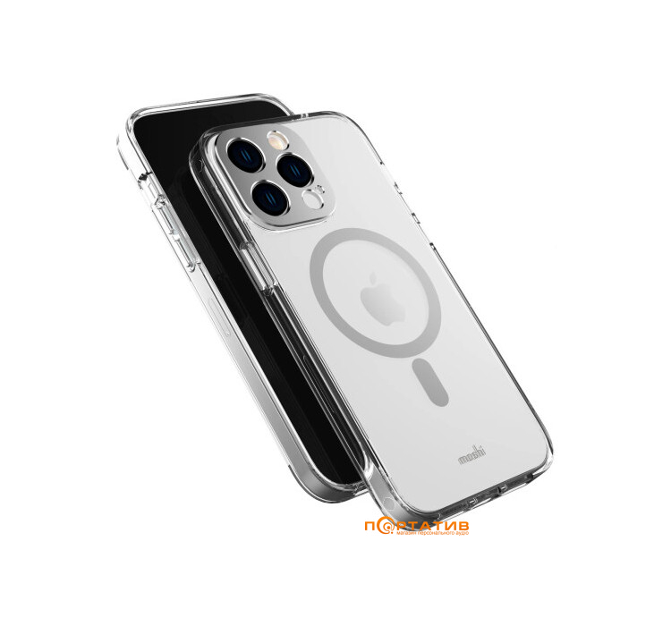 Moshi iGlaze Slim Hardshell Case Luna Silver for iPhone 14 Pro Max (99MO137208)