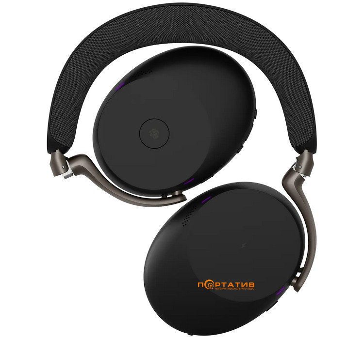Гарнитура Jabra Evolve3 85 USB-A MS Stereo Black Wireless Charger (38599-999-989)