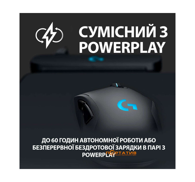 Мишка Logitech G703 LightSpeed Wireless Hero (910-005640)