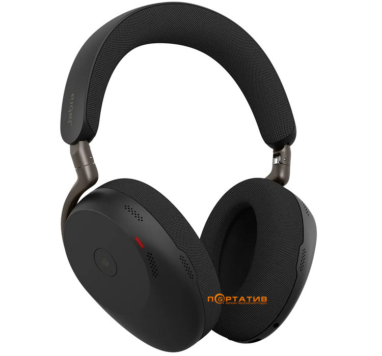 Гарнитура Jabra Evolve3 85 USB-A MS Stereo Black Wireless Charger (38599-999-989)