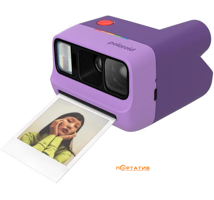 Камера миттєвого друку Polaroid Go Gen 3 Purple (9193)