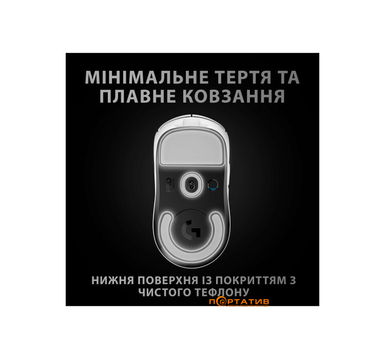 Мишка Logitech G Pro X Superlight Wireless White (910-005942)