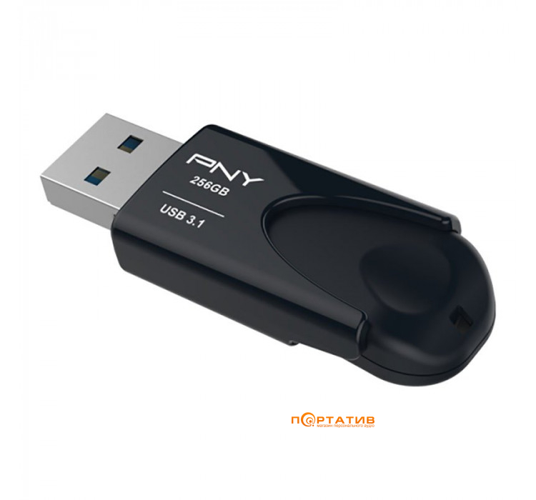 PNY Attache 4 256GB USB 3.1 Black (FD256ATT431KK-EF)