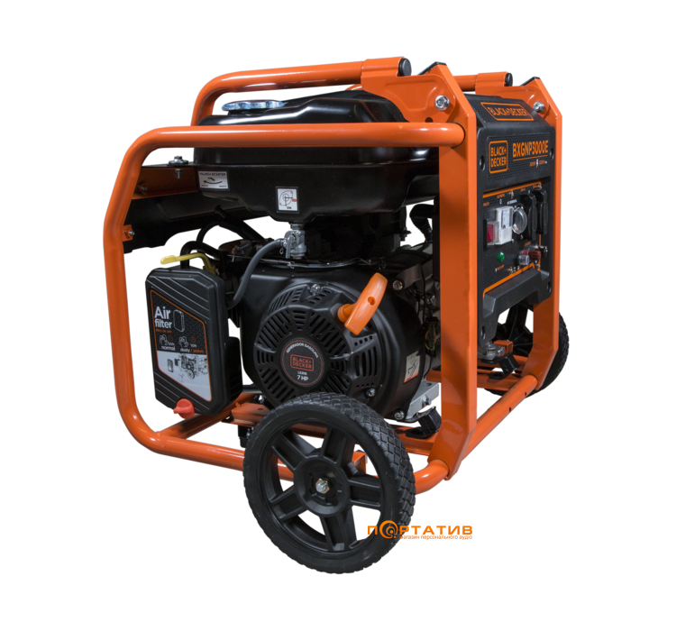 Бензиновый генератор BLACK&DECKER BXGNP3000E 2600/3000 W (BXGNP3000E)