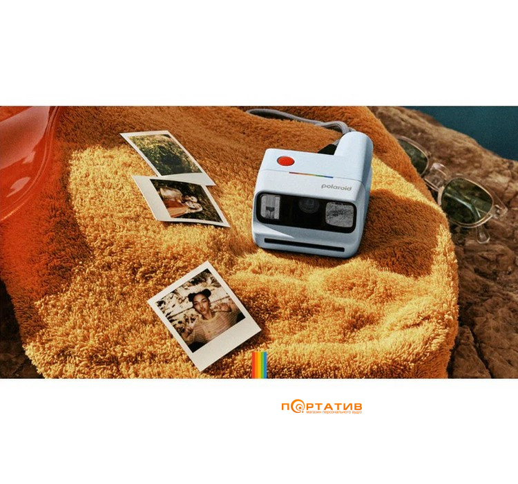 Камера миттєвого друку Polaroid Go Gen 3 White (9191)