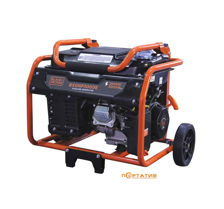 Бензиновый генератор BLACK&DECKER BXGNP3000E 2600/3000 W (BXGNP3000E)