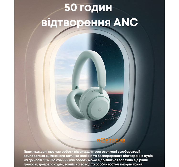 Наушники Anker SoundCore Space 2 Green (D1402G61)