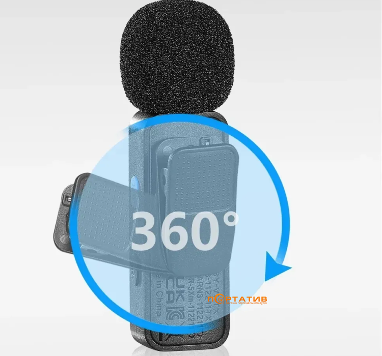 Микрофон BOYA BY-V20 Type-C Black