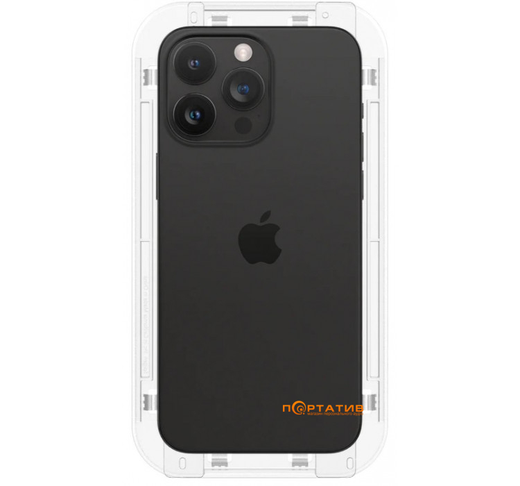 Spigen для Apple iPhone 15 Pro EZ FIT tR 2-Pack (AGL06892)