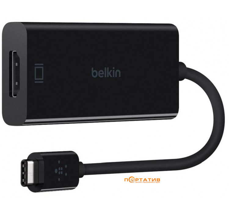 Belkin USB-C to HDMI 4K Black (F2CU038btBLK)