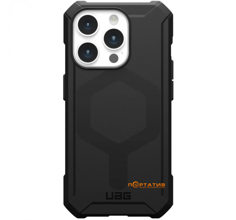 UAG для Apple iPhone 15 Pro Max Essential Armor Magsafe, Black (114296114040)