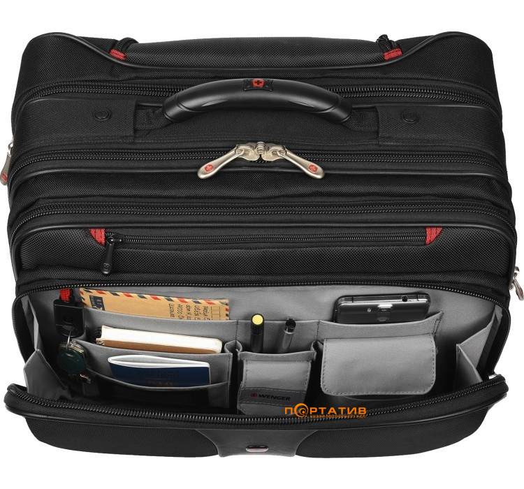Wenger Patriot Wheeled Business Case With Removable Laptop