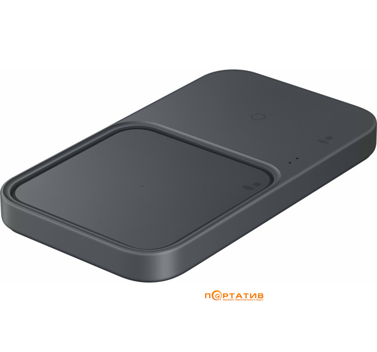 Samsung 15W Wireless Charger Duo with TA Black (EP-P5400TBRGRU)