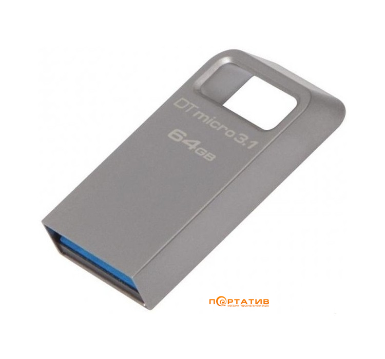 Kingston DataTraveler Micro 3.1 64GB Metal (DTMC3/64GB)
