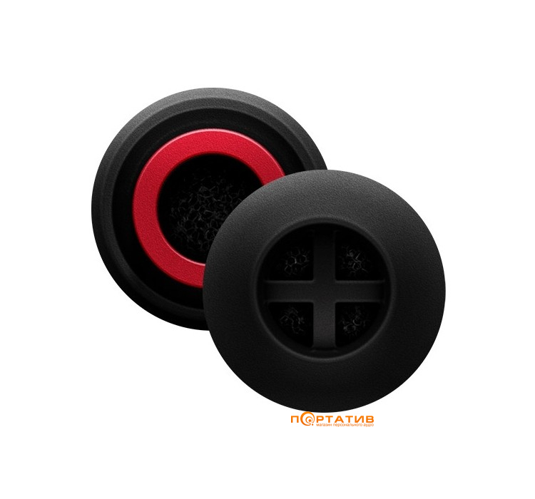 Амбушюры Sennheiser IE40/400/500 Pro Silicone Ear Adapter (507494) 1пара) S black
