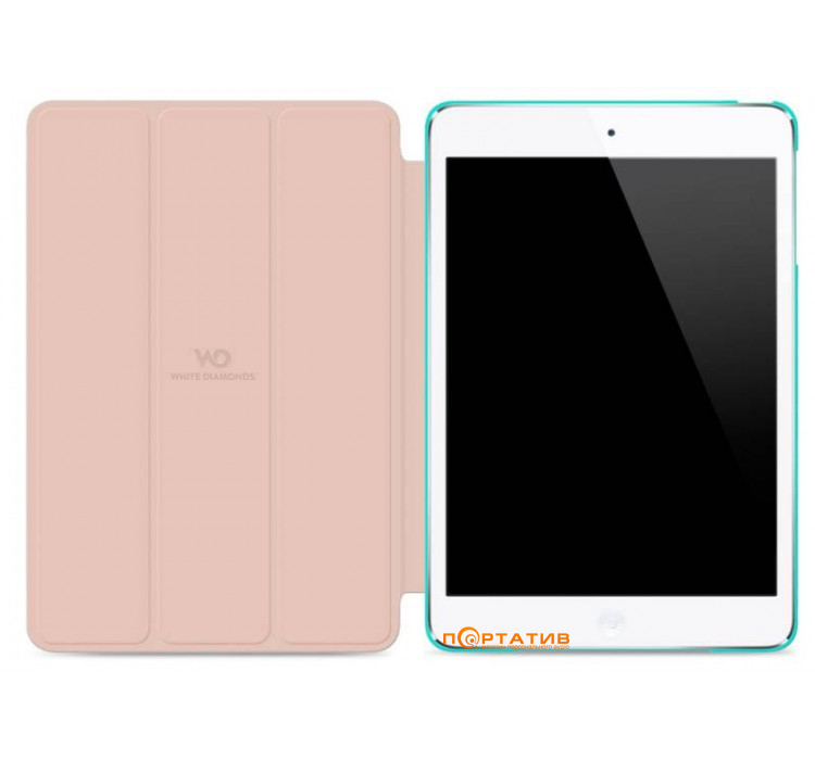 White Diamonds iPad mini Retina Booklet Mint (6011TRI53)
