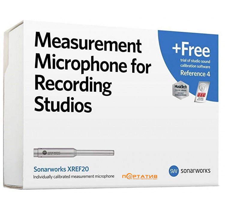Sonarworks XREF20R5 Measurement Microphone for Recording