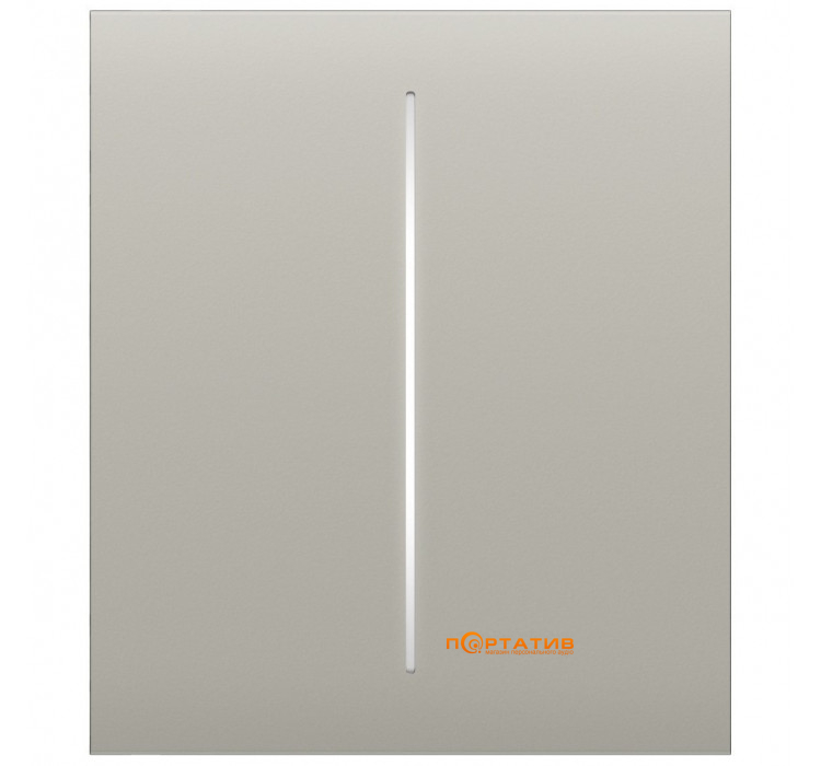 Кнопка центральная для двухклавишного выключателя Ajax CenterButton 2-gang for LightSwitch Jeweler Oyster (000029848)