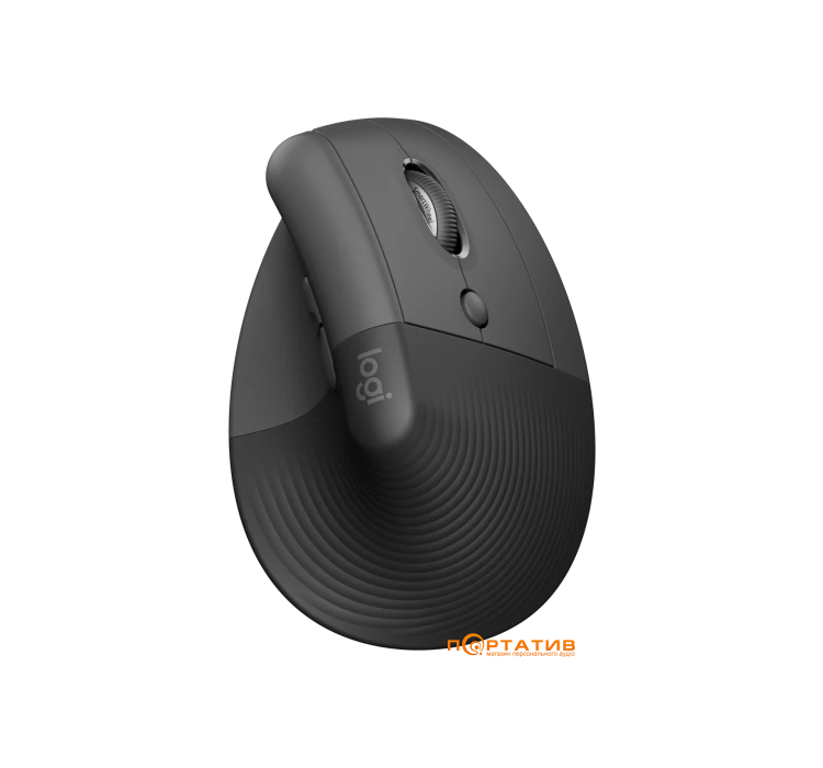 Мишка Logitech Lift Vertical Ergonomic Mouse Graphite (910-006473)