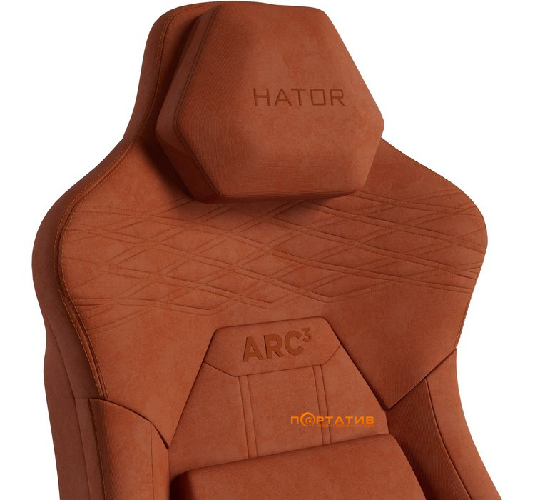 Кресло для геймеров HATOR Arc 3 XL Velour Orange (HTC3449XL)