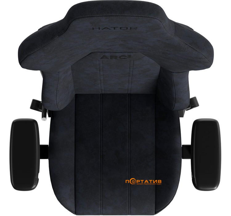 Кресло для геймеров HATOR Arc 3 XL Velour Black (HTC3440XL)