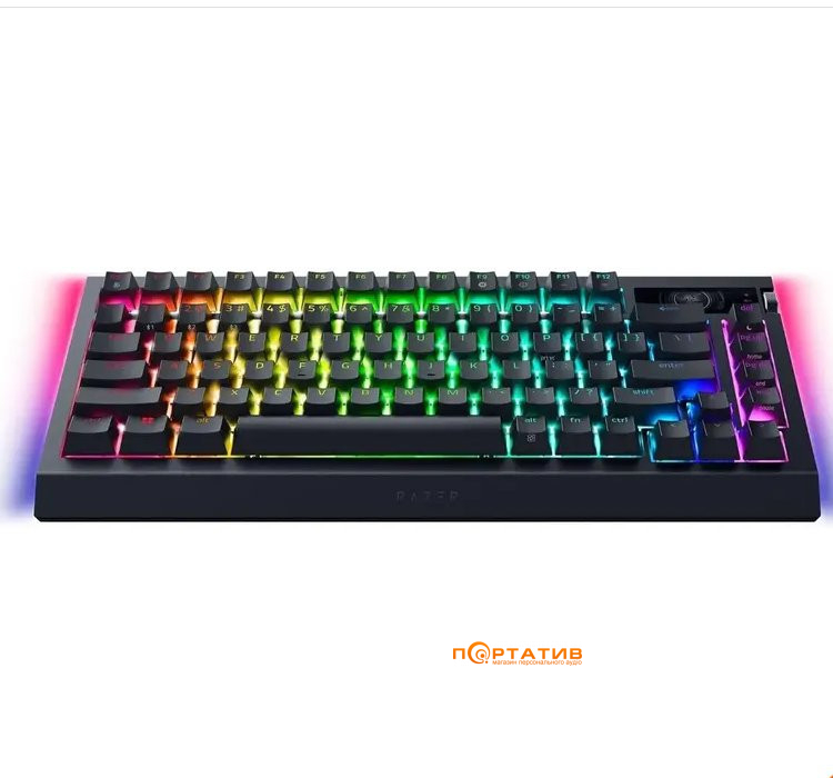 Ігрова клавіатура Razer BlackWidow V4 Pro 75% ISO Black (RZ03-05130300-R3E1)