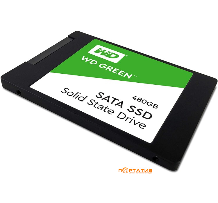 WD SSD 480GB Green 2.5 SATAIII TLC (WDS480G2G0A)