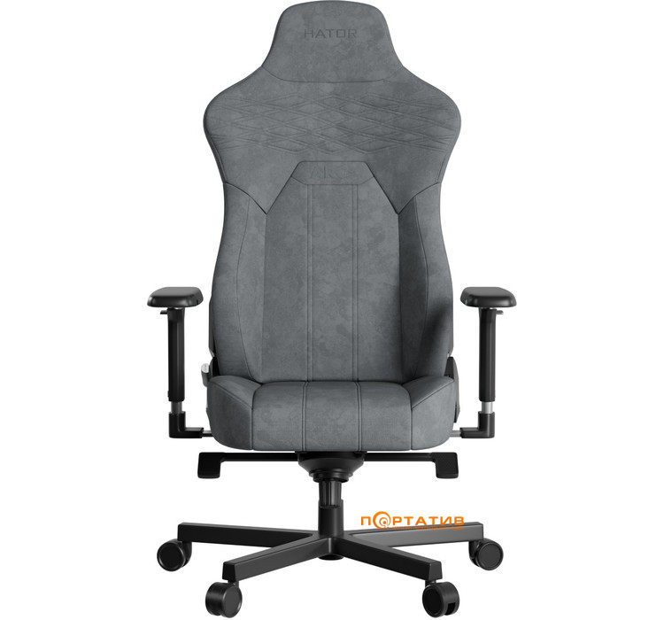 Кресло для геймеров HATOR Arc 3 XL Velour Grey (HTC3446XL)