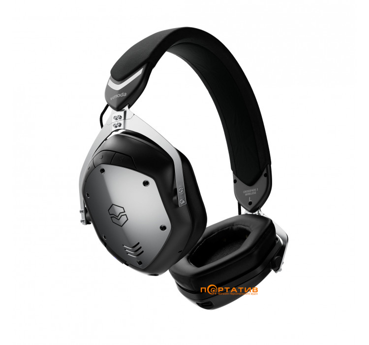 Навушники V-Moda Crossfade 3 Wireless Gunmetal Black (XFBT3-GNBK)