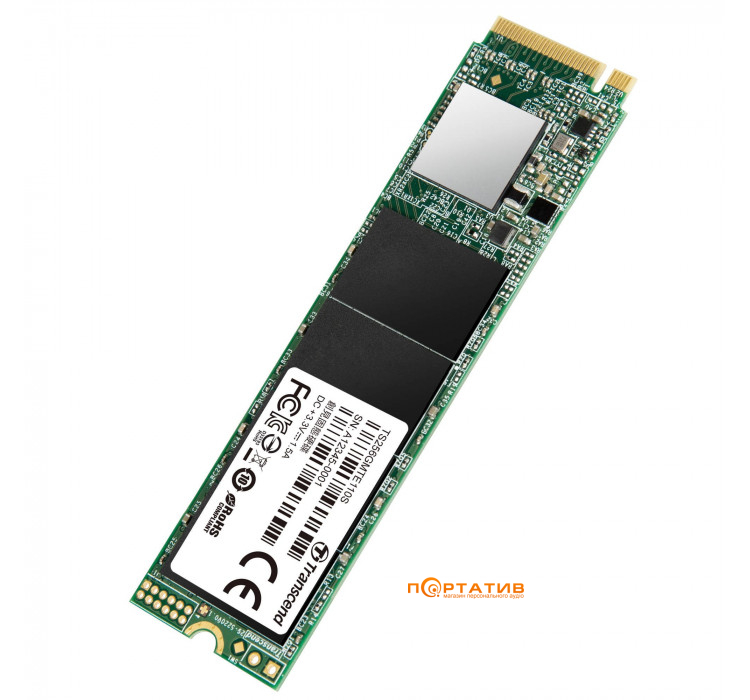 SSD накопичувач Transcend MTE110S 256 Gb NVMe M.2 3D TLC (TS256GMTE110S)