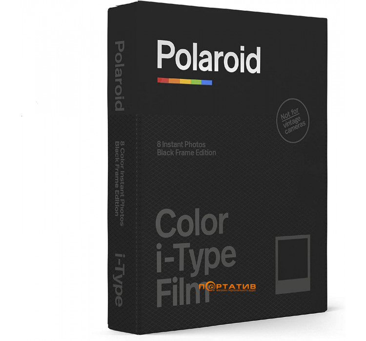 Polaroid Color Film for i-Type Black Frame Edition