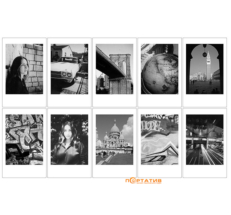 Фотопленка FUJI Instax Mini Monochrome (70100137913)