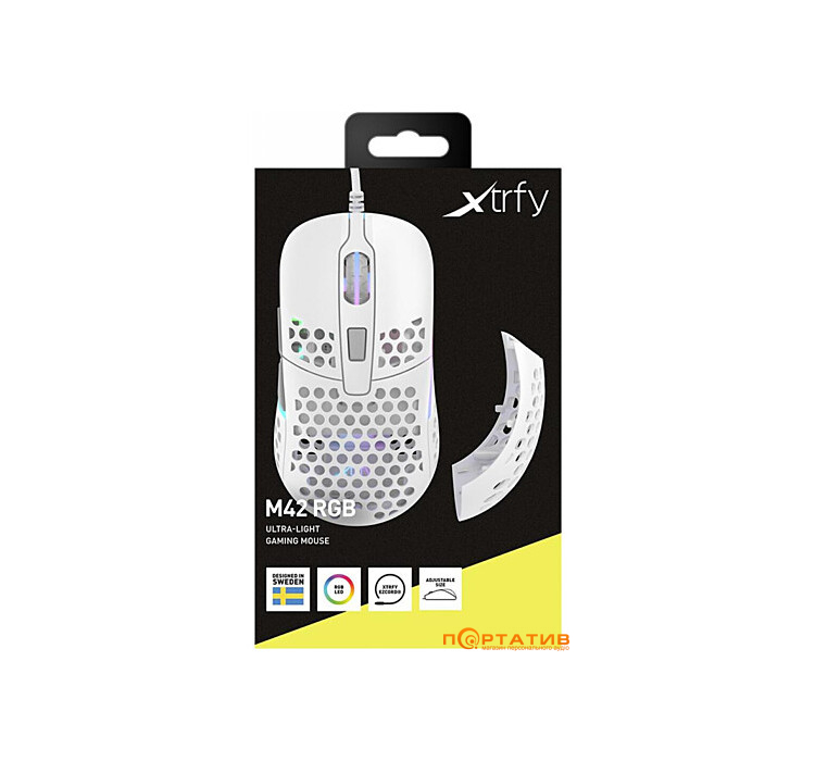 Xtrfy M42 RGB USB White (XG-M42-RGB-WHITE)