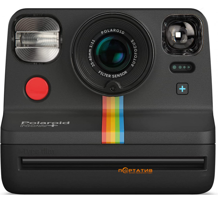 Камера моментальной печати Polaroid Now + Black (9061)