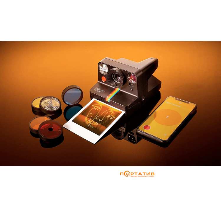 Камера моментальной печати Polaroid Now + Black (9061)