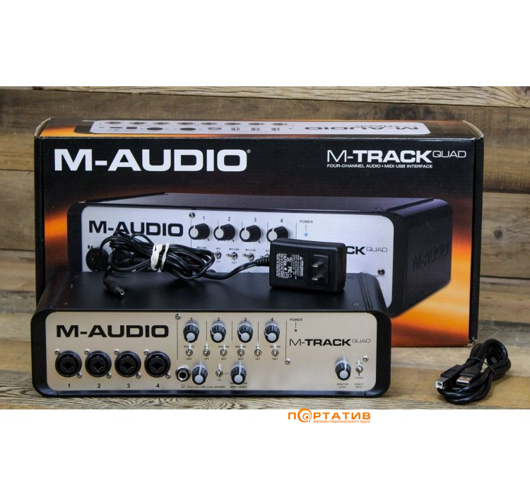 M-AUDIO MTrack Quad