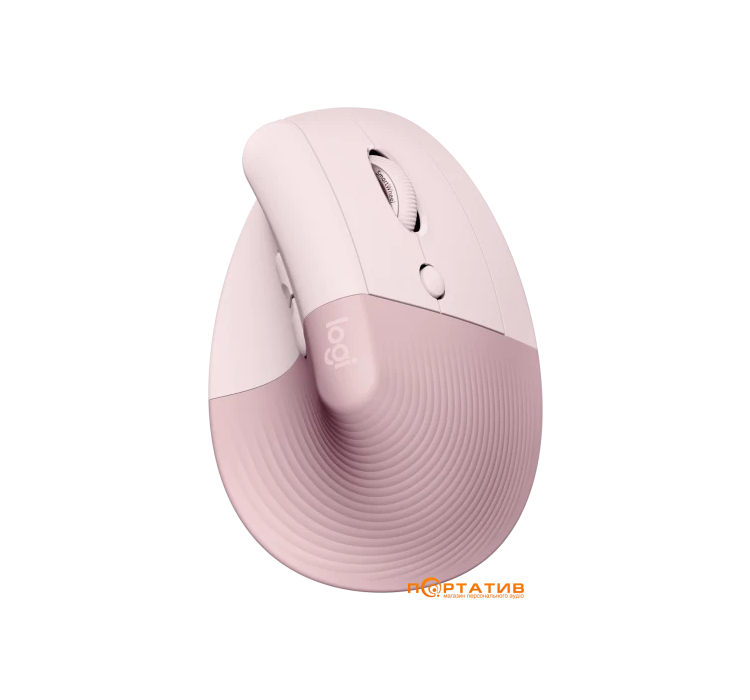 Мишка Logitech Lift Vertical Ergonomic Mouse Rose (910-006478)