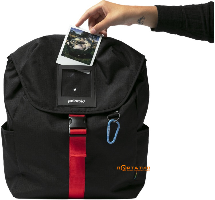 Рюкзак для фотоаппарата Polaroid Backpack Black/Multi (6300)